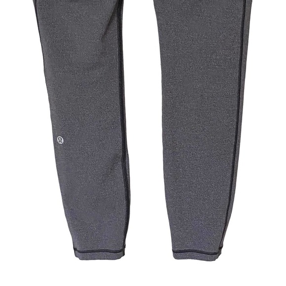 Lululemon Speed Up  Luxtreme 7/8 Tight Legging in Heathered Black, Size 6 - Picture 10 of 14